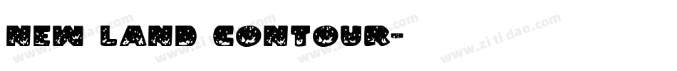 New Land Contour字体转换